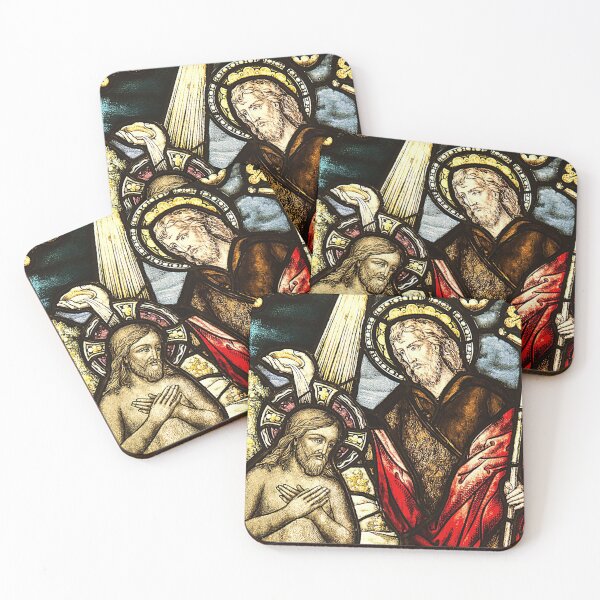 Item preview, John the Baptist with Christ designed and sold by AnimaChristi.