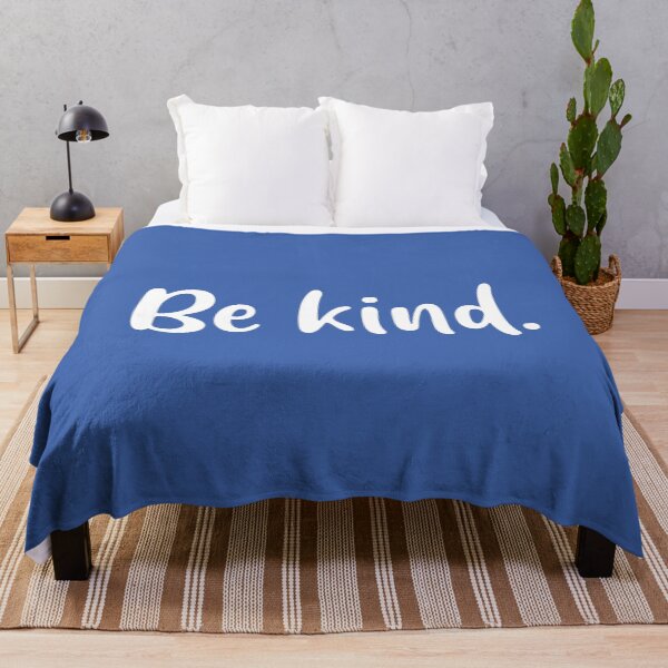 Item preview, Be Kind (Blue BG) designed and sold by FilipeFerreira.
