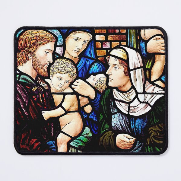 Item preview, Catholic Church Stained Glass Art designed and sold by AnimaChristi.