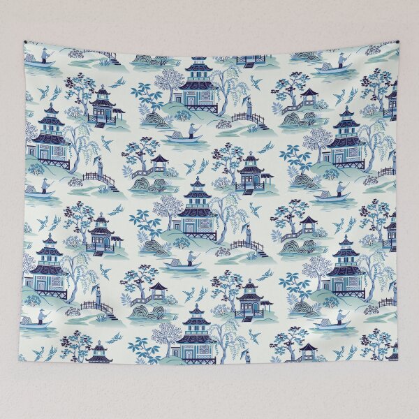 Item preview, Chinoiserie Blue designed and sold by Barbara Pixton.