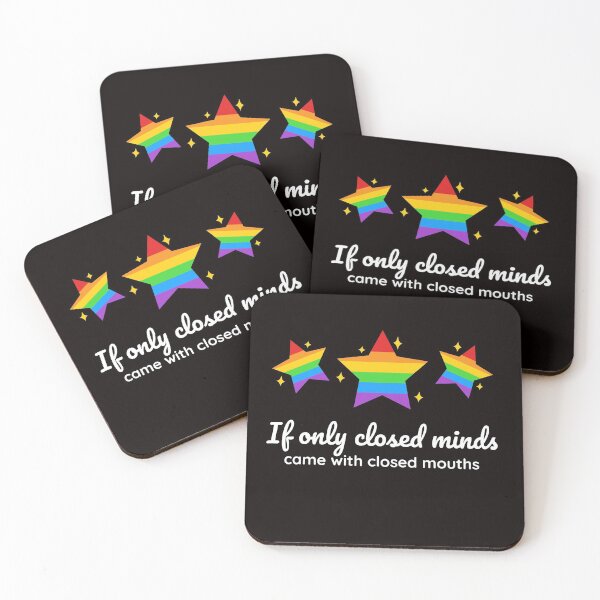Item preview, If only closed minds came with closed mouths  designed and sold by Socool101.