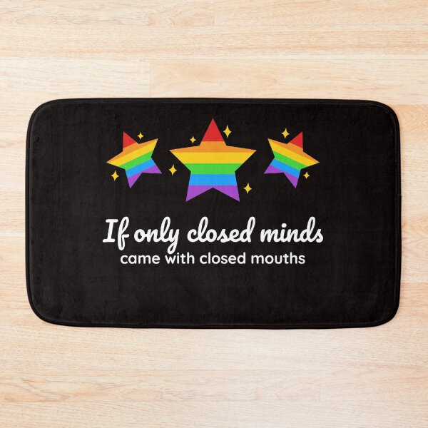 Item preview, If only closed minds came with closed mouths  designed and sold by Socool101.