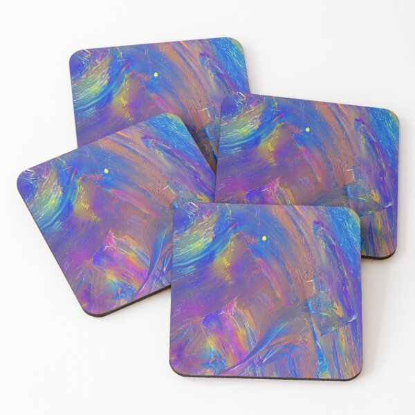 Item preview, Acrylic Abstract Rainbow Swipe  designed and sold by Giftables.