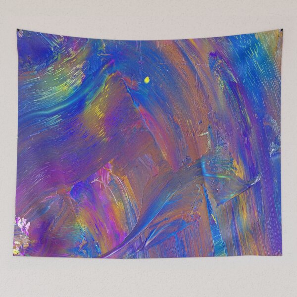 Item preview, Acrylic Abstract Rainbow Swipe  designed and sold by Giftables.