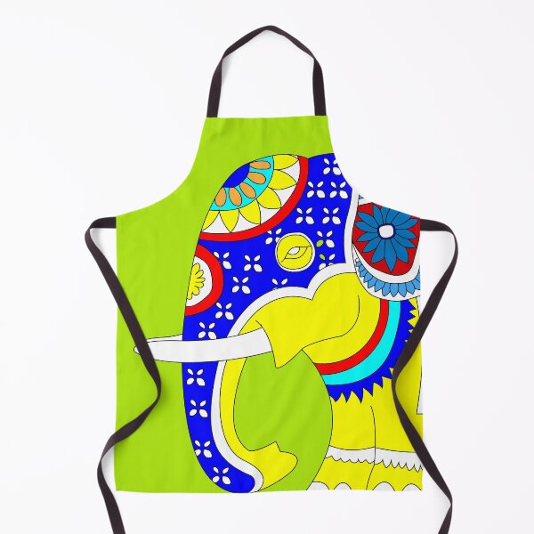 Item preview, Asian Elephant Colorful Traditional designed and sold by FlipFlop7.