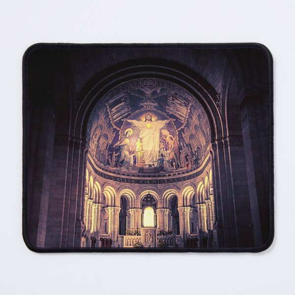 Item preview, Church with a painting of Christ designed and sold by AnimaChristi.
