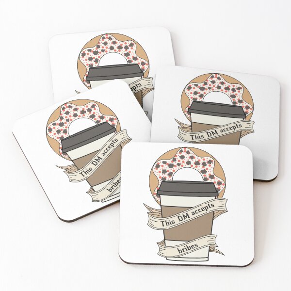 Item preview, This DM Accepts Bribes - Sprinkles designed and sold by CritHappensDice.