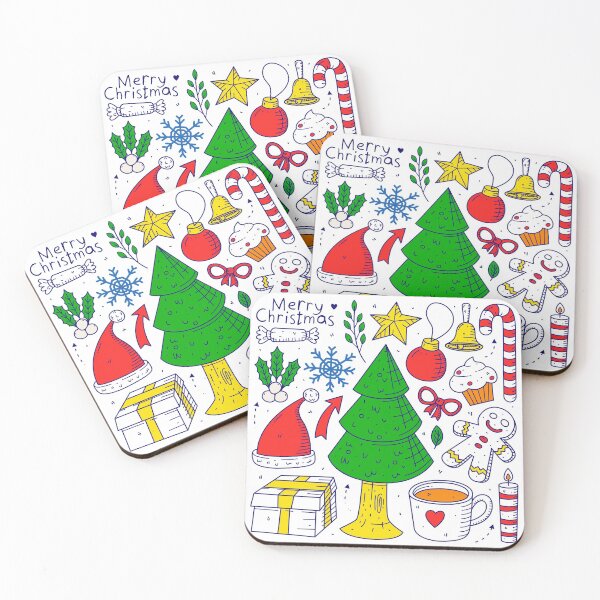 Item preview, Merry Christmas Hygge Santa Candy Cupcakes designed and sold by Ashberry2.