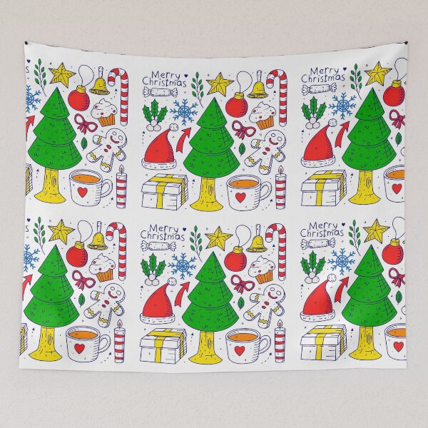Item preview, Merry Christmas Hygge Santa Candy Cupcakes designed and sold by Ashberry2.