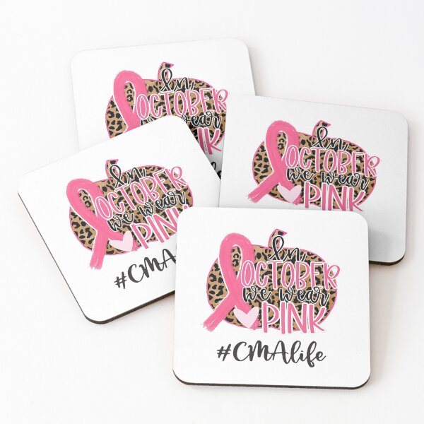 Item preview, In October We Wear Pink CMA Life Leopard Pumpkin designed and sold by sharpYSbell.