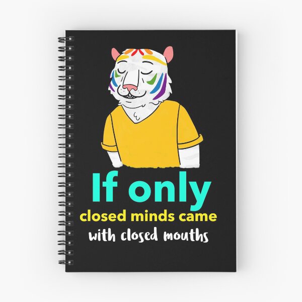 Item preview, If only closed minds came with closed mouths  designed and sold by Socool101.