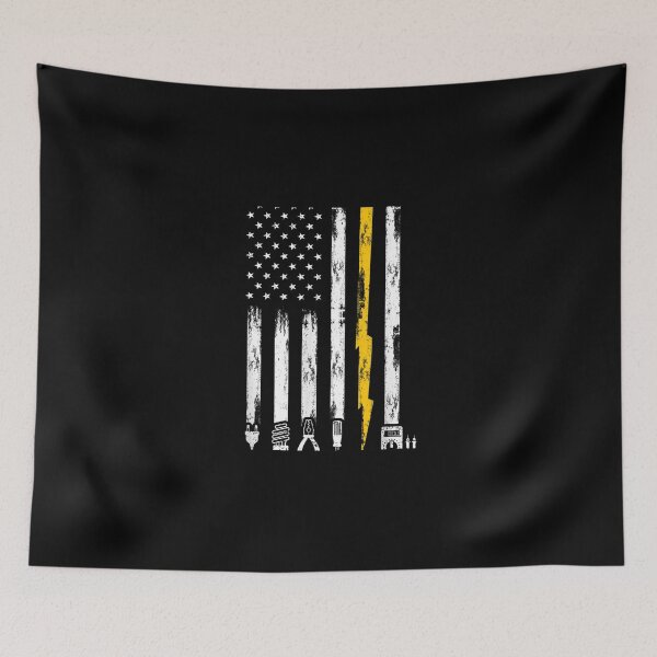 Item preview, Electrician US Flag Tools for Electricians designed and sold by HamzashiTrre.