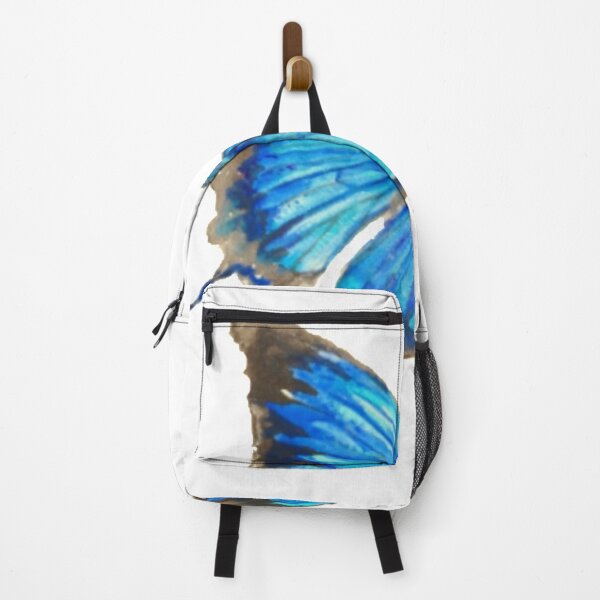 Item preview, Beautiful Sapphire Blue Ulysses Butterfly Transparent Background designed and sold by Liz HL Art Shop.
