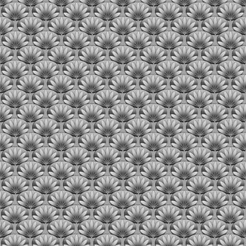 Artwork thumbnail, Fan Floral Pattern by Lafara