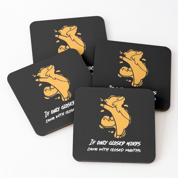 Item preview, If only closed minds came with closed mouths  designed and sold by Socool101.
