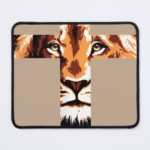 Item preview, Chirstian Cross Lion Judah Jesus God Faith designed and sold by blockerbab.