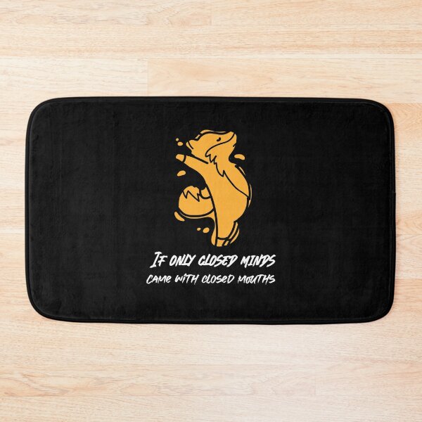 Item preview, If only closed minds came with closed mouths  designed and sold by Socool101.