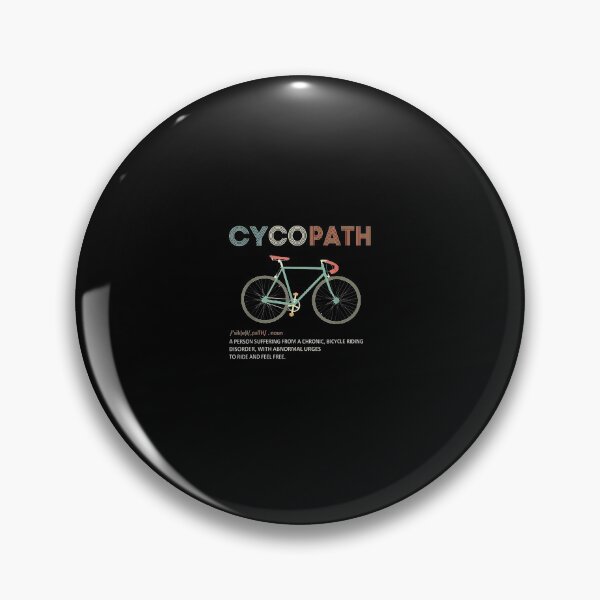 Item preview, Cycopath Funny Bicycle Cyclist Humor designed and sold by RianJamessya.