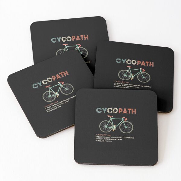 Item preview, Cycopath Funny Bicycle Cyclist Humor designed and sold by RianJamessya.
