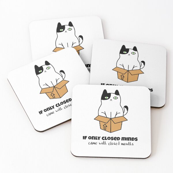 Item preview, If only closed minds came with closed mouths  designed and sold by Socool101.