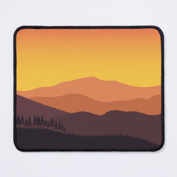 Item preview, Cute mountain landscape, beautiful sunset. iPhone and Samsung Galaxy case cover designed and sold by RoManSmArt.