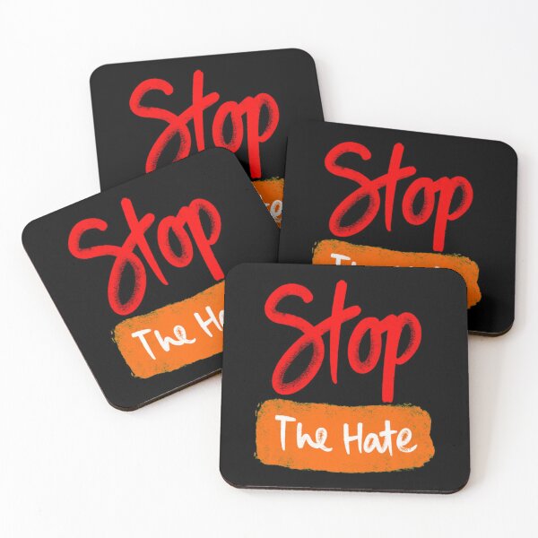 Item preview, Motivational Quote T-ShirtStop the hate  designed and sold by shopphamokde.
