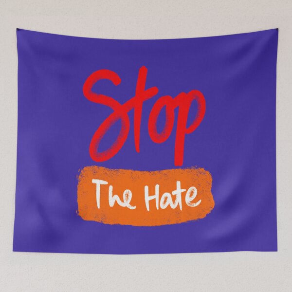 Item preview, Motivational Quote T-ShirtStop the hate  designed and sold by shopphamokde.