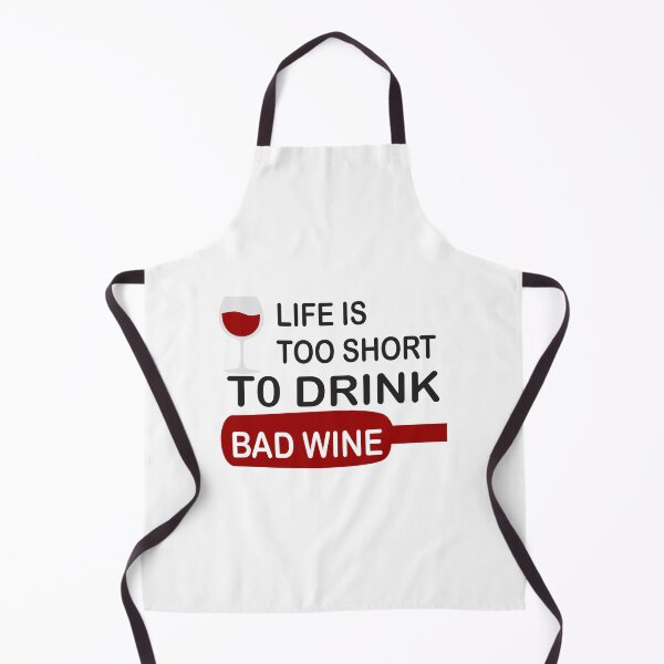 Item preview, Drink Bad Wine designed and sold by crazydesigns007.