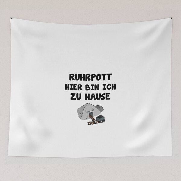 Artikelvorschau, Ruhrpott Ruhrgebiet Zeche Bergbau Spruch entworfen und verkauft von Onorato Bellgardt.