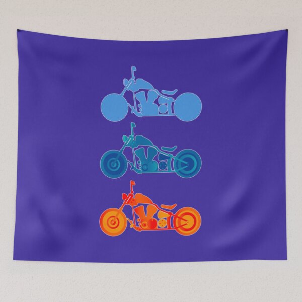 Item preview, Motorcycle T-Shirtthree bobber motorcycle gradient  designed and sold by shopphamokde.
