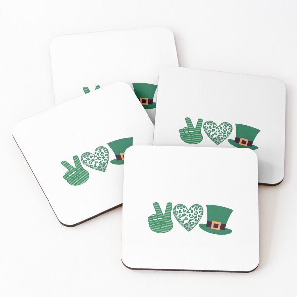 Item preview, Peace Love st pattys day   designed and sold by VAN-DESIGN.