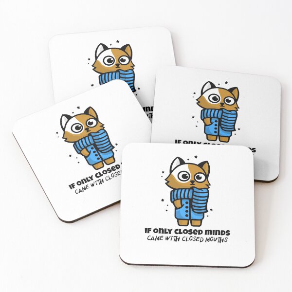 Item preview, If only closed minds came with closed mouths  designed and sold by Socool101.