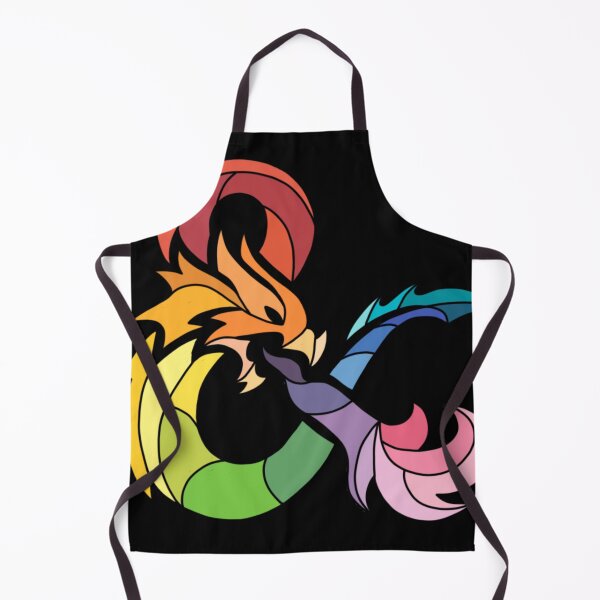 Artikelvorschau, Regenbogen-Ampersand-Drache entworfen und verkauft von CritHappensDice.
