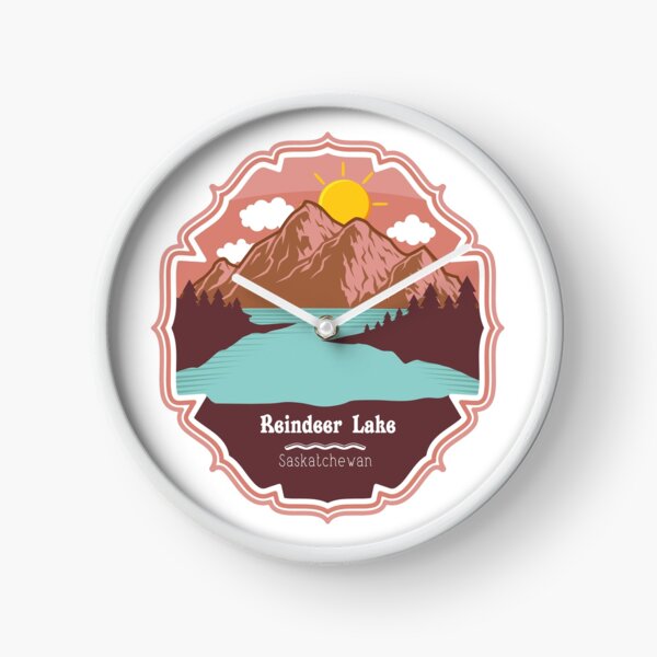 Item preview, Reindeer Lake-Canada retro design designed and sold by JakubkoJunak.