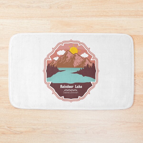 Item preview, Reindeer Lake-Canada retro design designed and sold by JakubkoJunak.