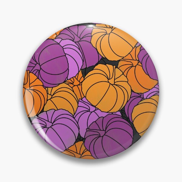 Item preview, Orange and Purple Tumbling Pumpkins designed and sold by DesignsByJaycee.
