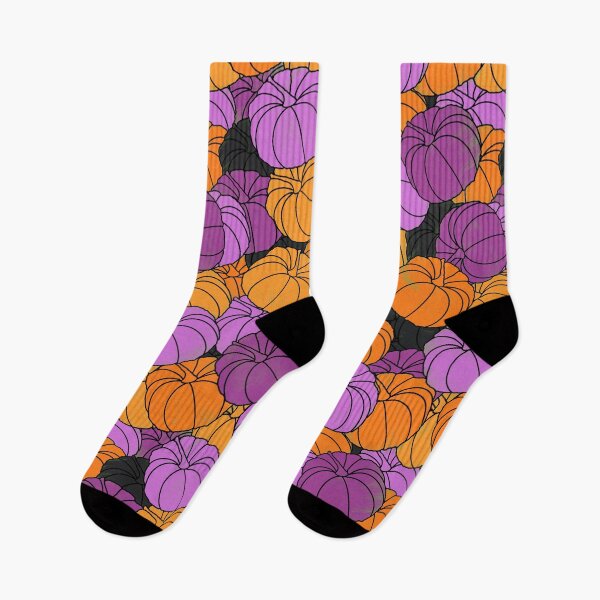 Item preview, Orange and Purple Tumbling Pumpkins designed and sold by DesignsByJaycee.
