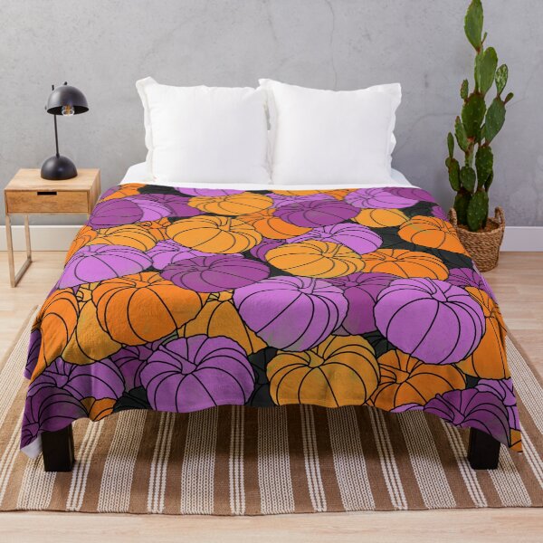 Item preview, Orange and Purple Tumbling Pumpkins designed and sold by DesignsByJaycee.