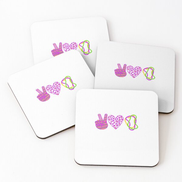 Item preview, Peace Love mardi gras designed and sold by VAN-DESIGN.