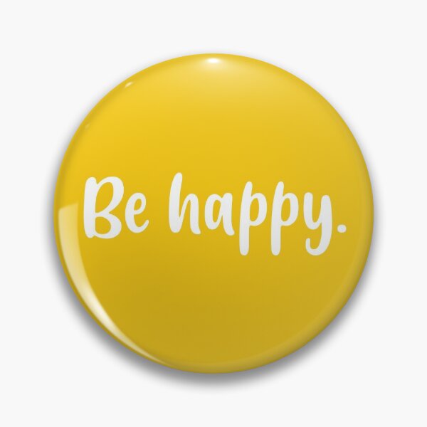 Item preview, Be Happy (Yellow BG) designed and sold by FilipeFerreira.