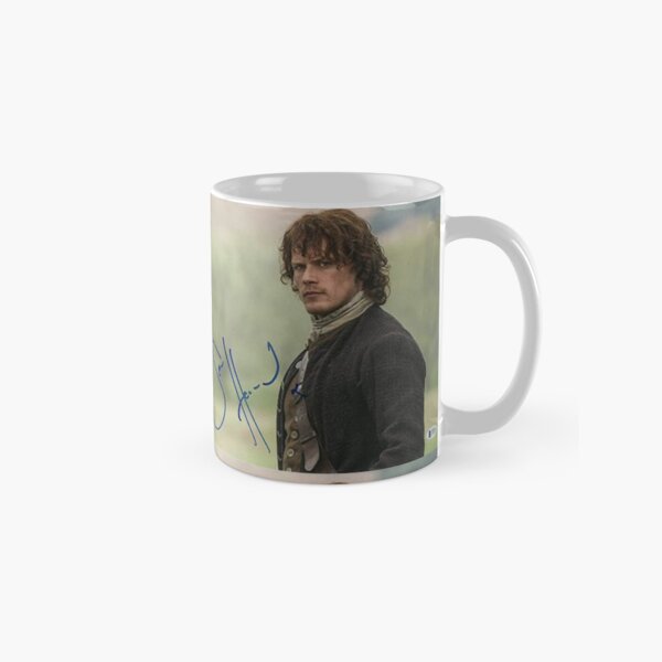 Sam Heughan a signé Mug classique