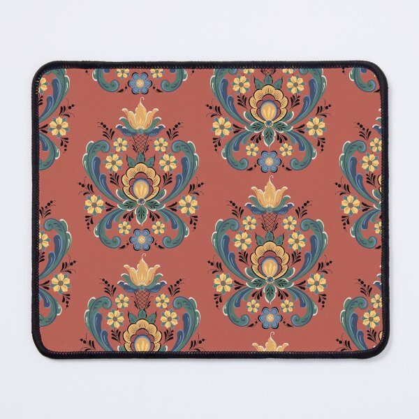 Item preview, Rosemaling Red and Gold designed and sold by Barbara Pixton.