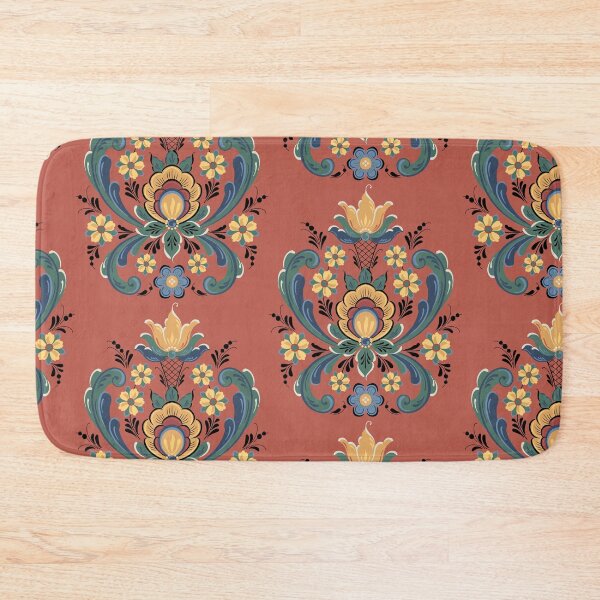 Item preview, Rosemaling Red and Gold designed and sold by Barbara Pixton.