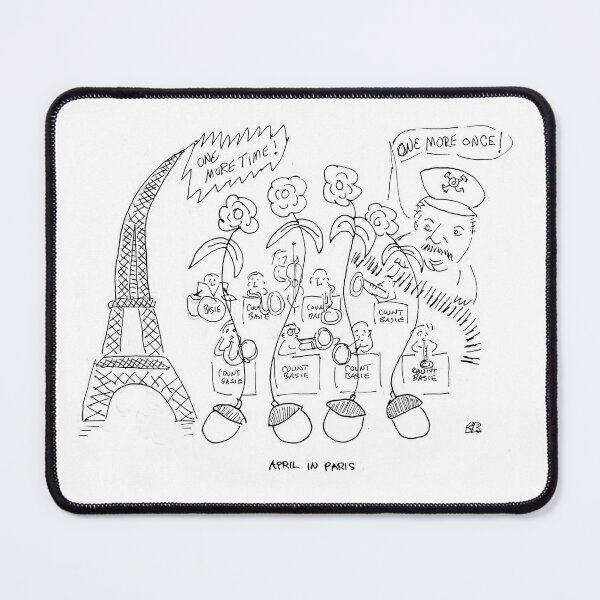 Item preview, Song Cartoon - April in Paris designed and sold by fred rosenthal.