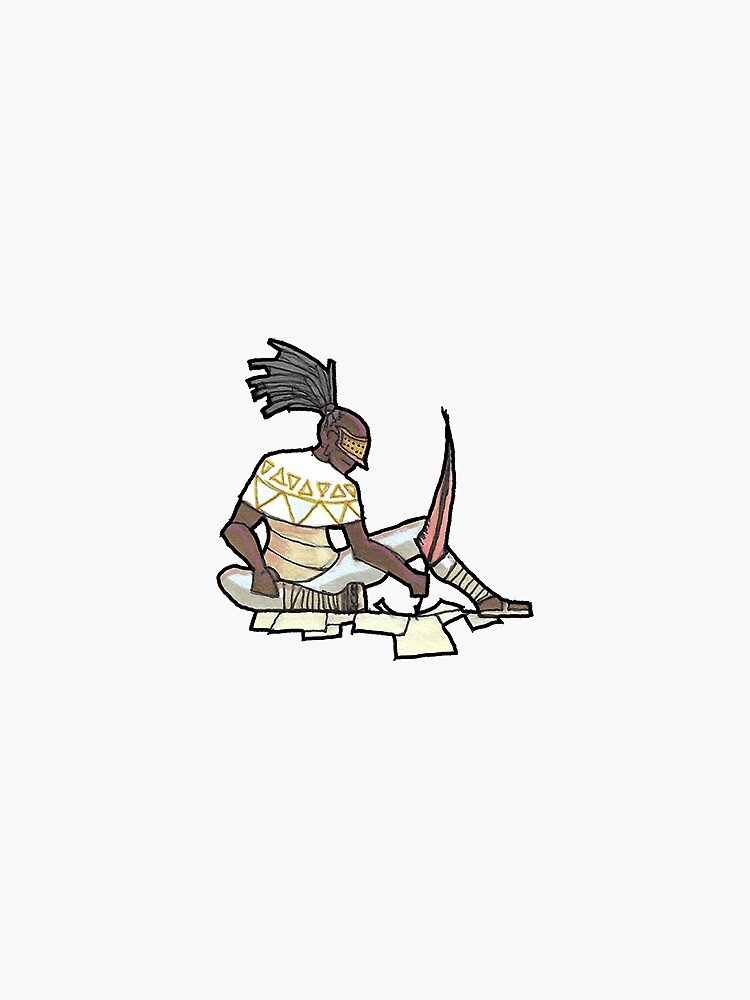 The Poet Sticker by OlightningX