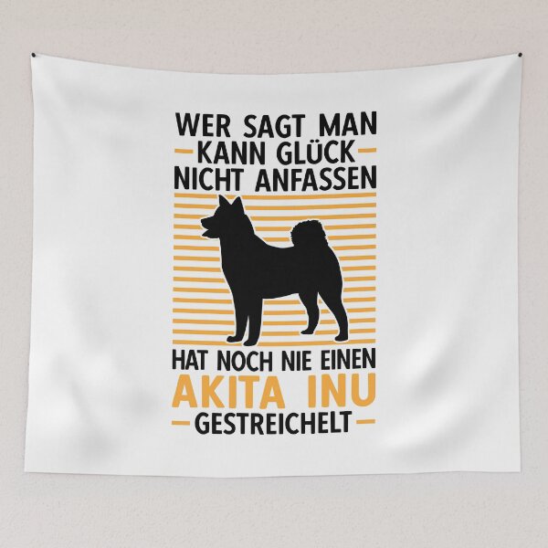 Item preview, Akita Inu Japanese dog owner petting designed and sold by madgrfx.