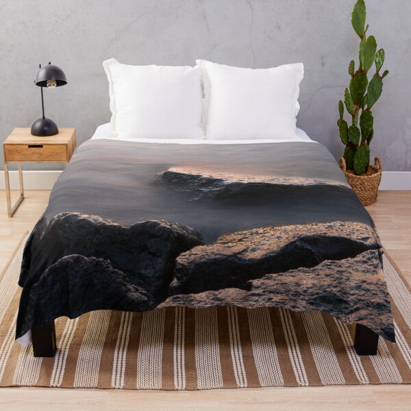 Item preview, Rough and Soft - Rocks on the Beach at Sunrise designed and sold by Georgia Mizuleva.