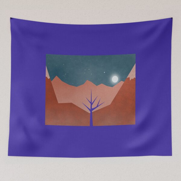 Item preview, Mountains T-ShirtLandscape of mountainous at night  designed and sold by shopphamokde.