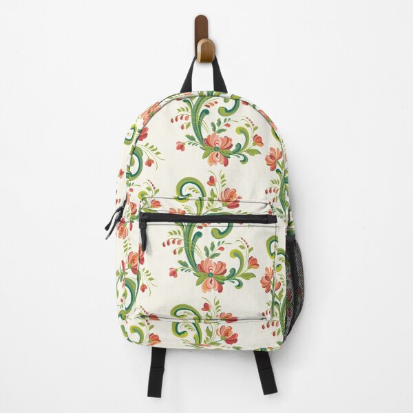 Item preview, Rosemaling Red and Pink designed and sold by Barbara Pixton.