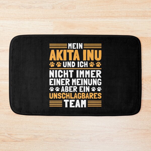 Item preview, Akita Inu unbeatable Japanese dog saying designed and sold by madgrfx.